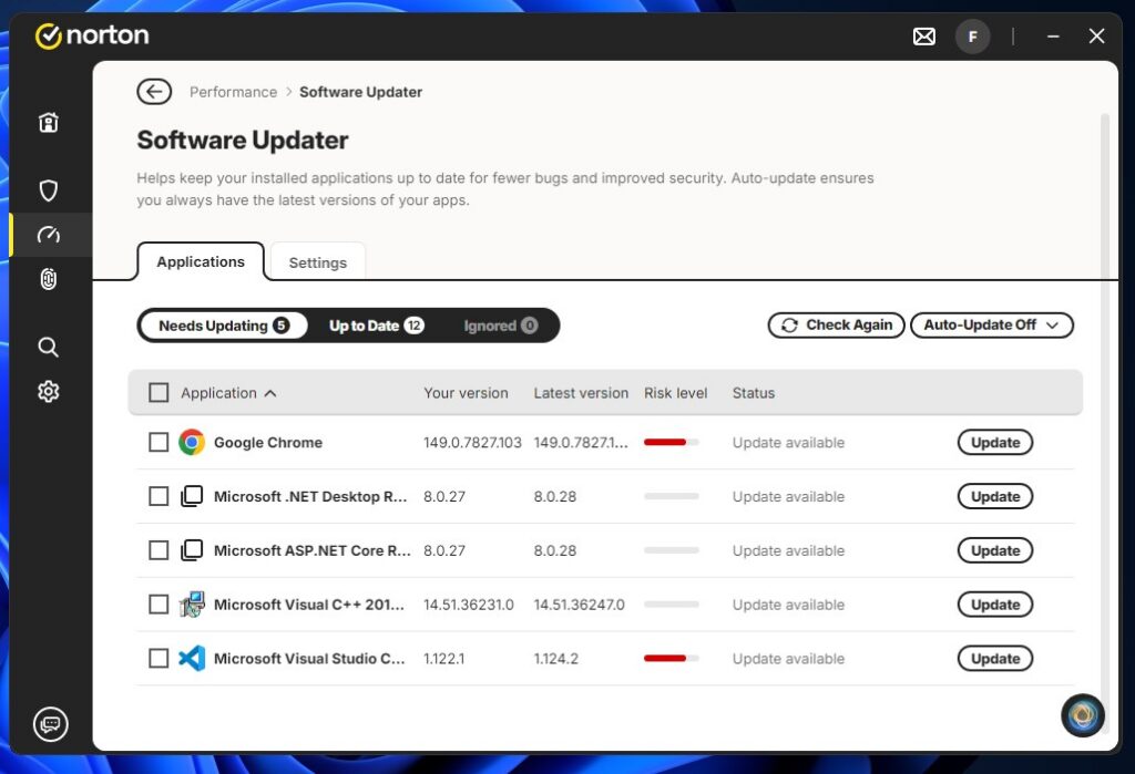 software updater